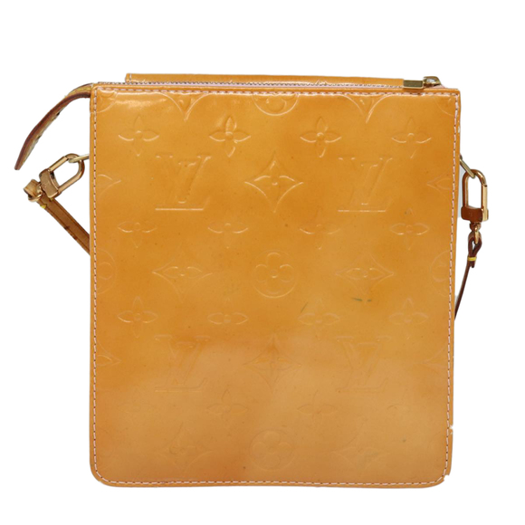 LOUIS VUITTON Monogram Vernis Motto Pouch Marshmallow Pink M91312 LV Auth 84288 - Picture 2 of 16